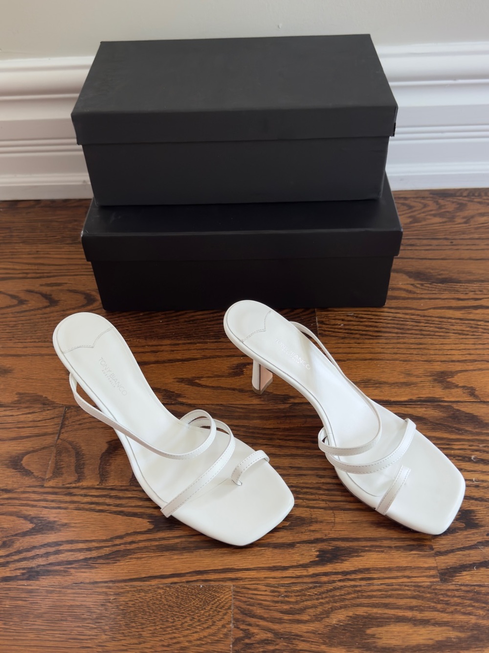 TONY BIANCO BLOSSOM WHITE NAPPA